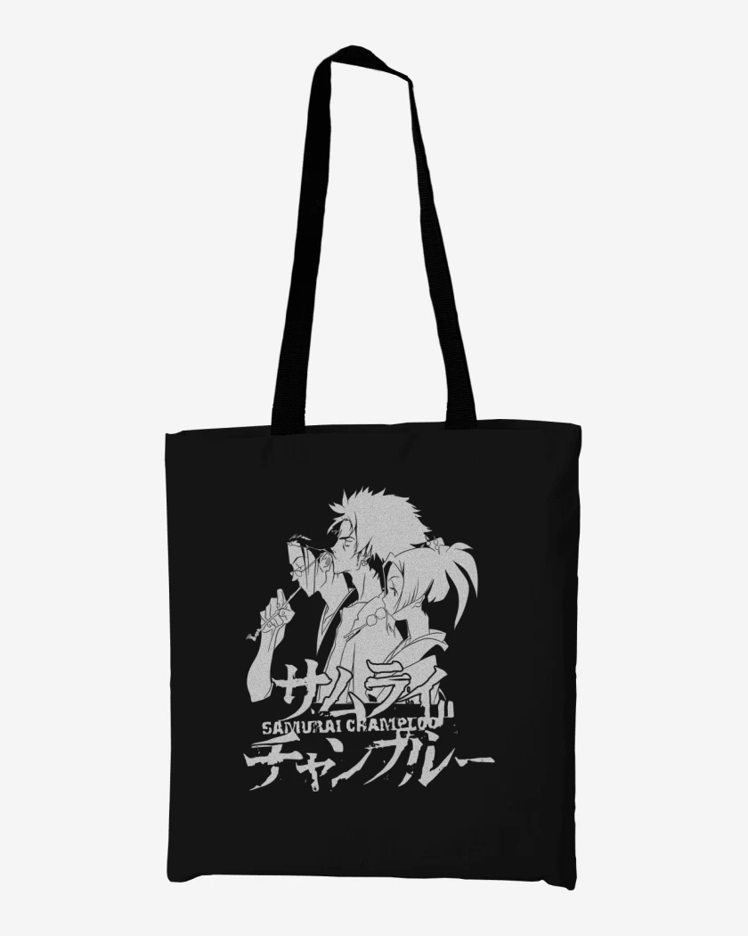 Totebag Negro de Samurai Champloo