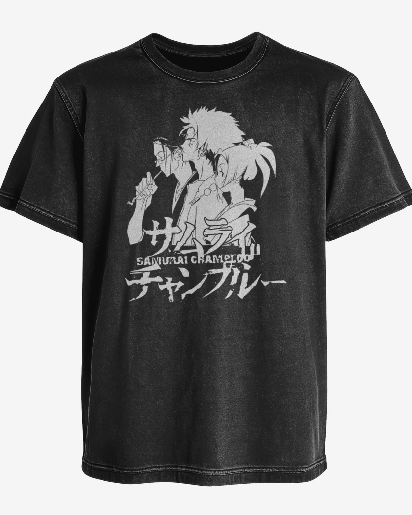 Polera desgastada Samurai Champloo