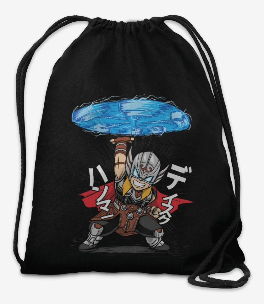 Mochila Negro de Martillo Volador
