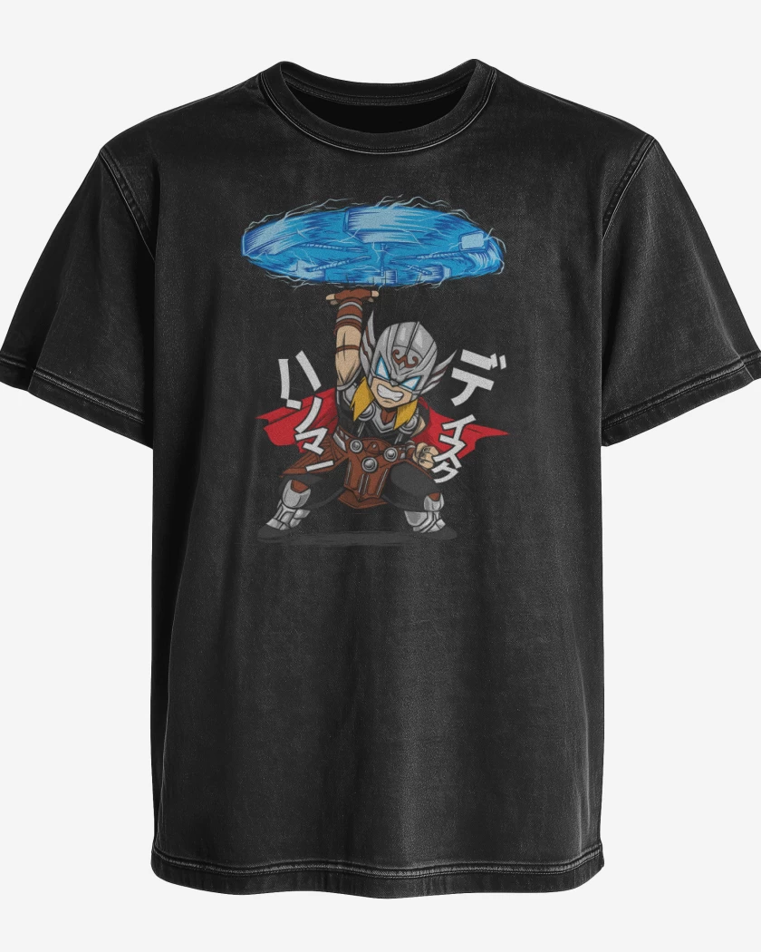 Polera desgastada Martillo Volador