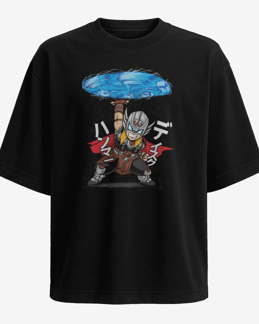 Polera Oversize Martillo Volador