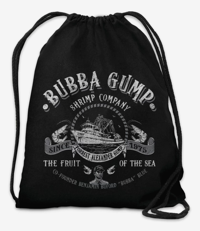 Mochila Negro de Bubba Gump Company
