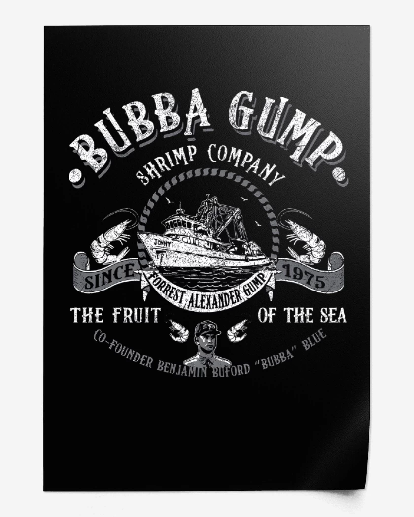 Print Bubba Gump Company