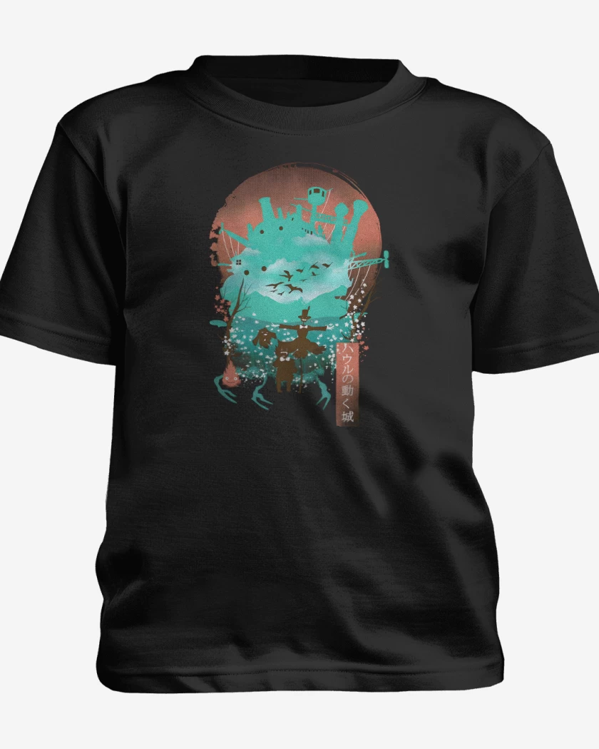 Polera de niño Negro de El Castillo Ambulante