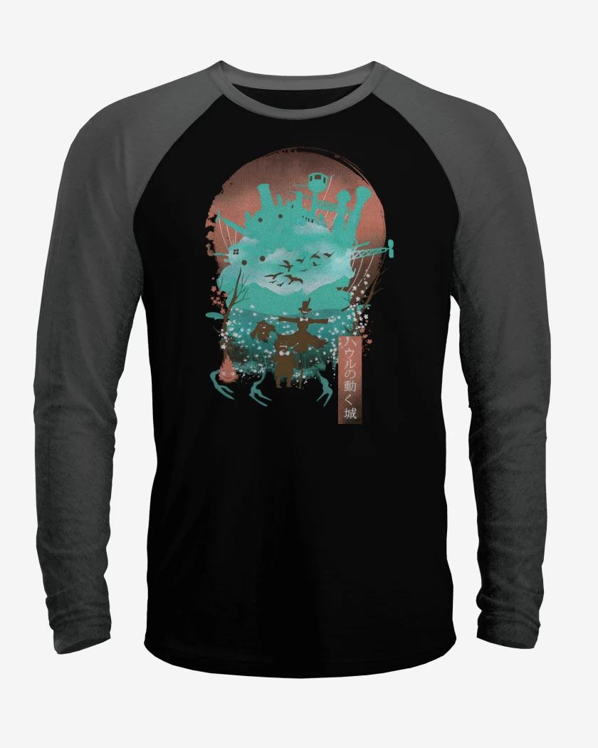 Polera Raglan El Castillo Ambulante