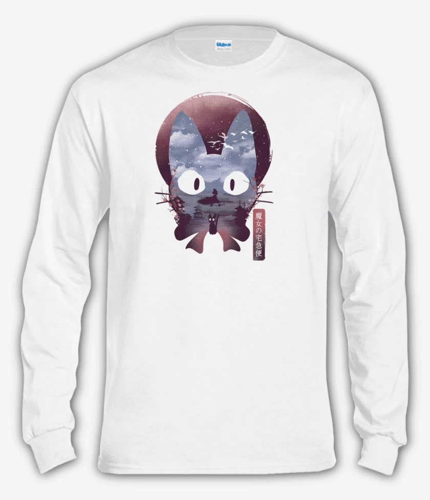 Polera manga larga Blanco de Jiji