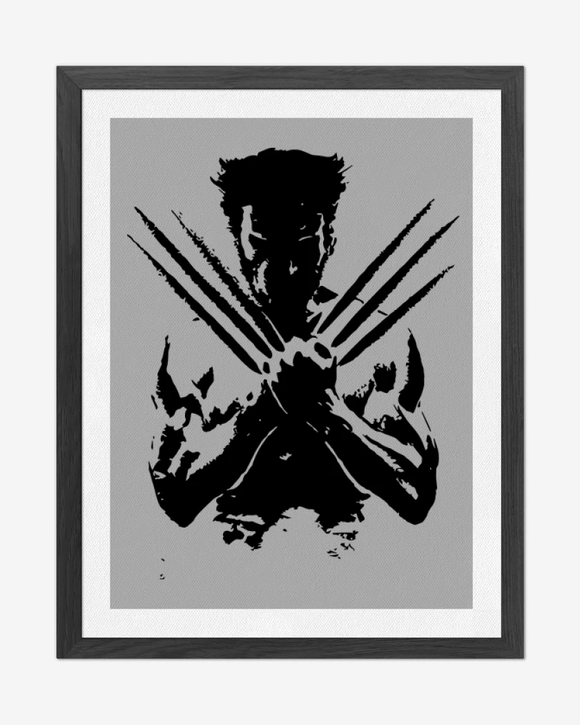 Cuadro decorativo Gris Melange de Logan