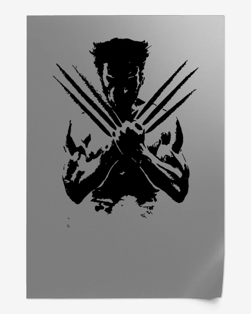Print Gris Melange de Logan