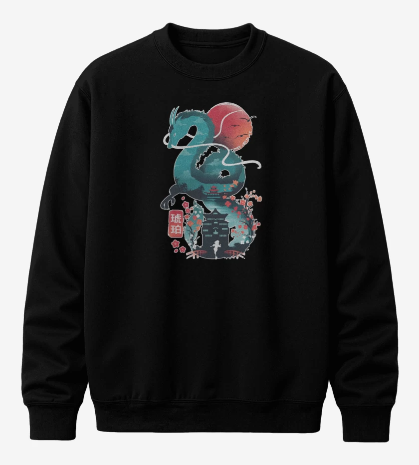 Poleron polo Dragón Haku