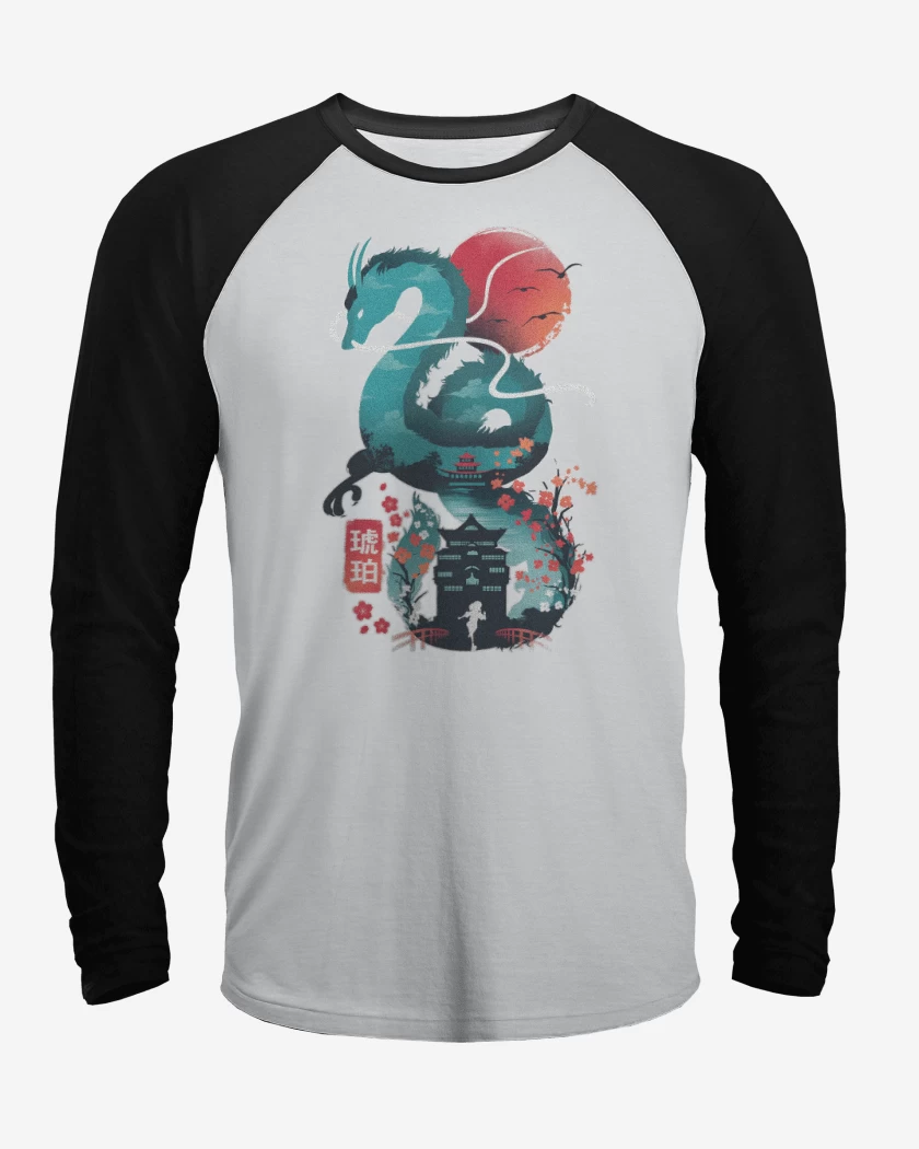 Polera Raglan Dragón Haku