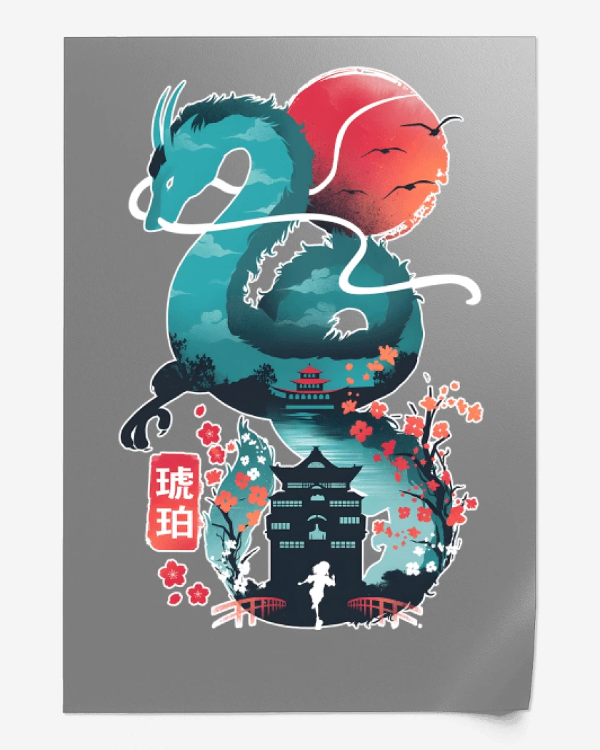 Print Dragón Haku