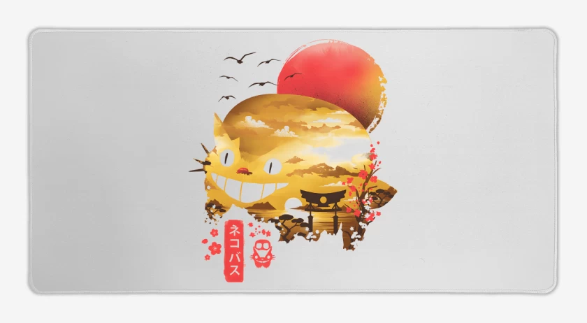 Mouse pad Gamer Blanco de Gatobus