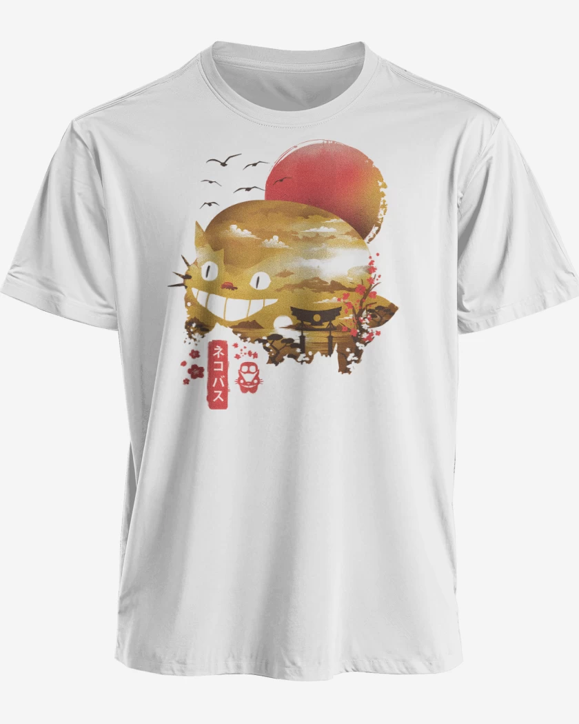 Polera premium Blanco de Gatobus