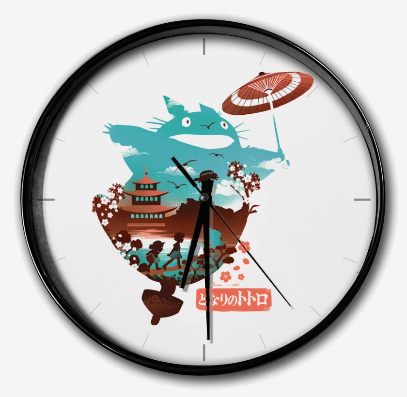 Reloj El Vecino Totoro