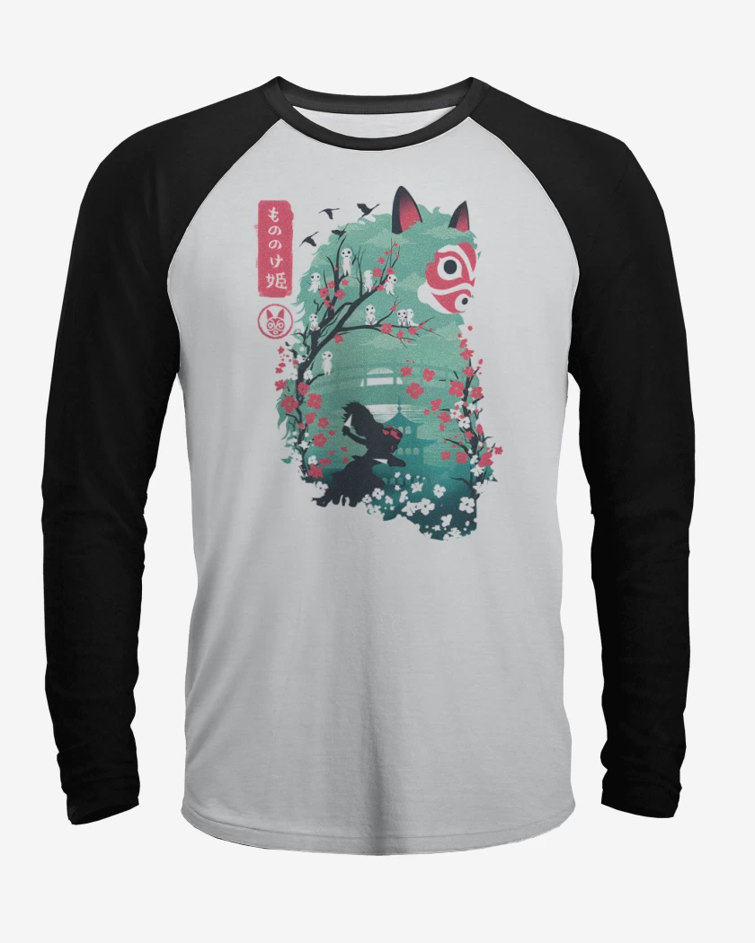 Polera Raglan Princesa Guerrera