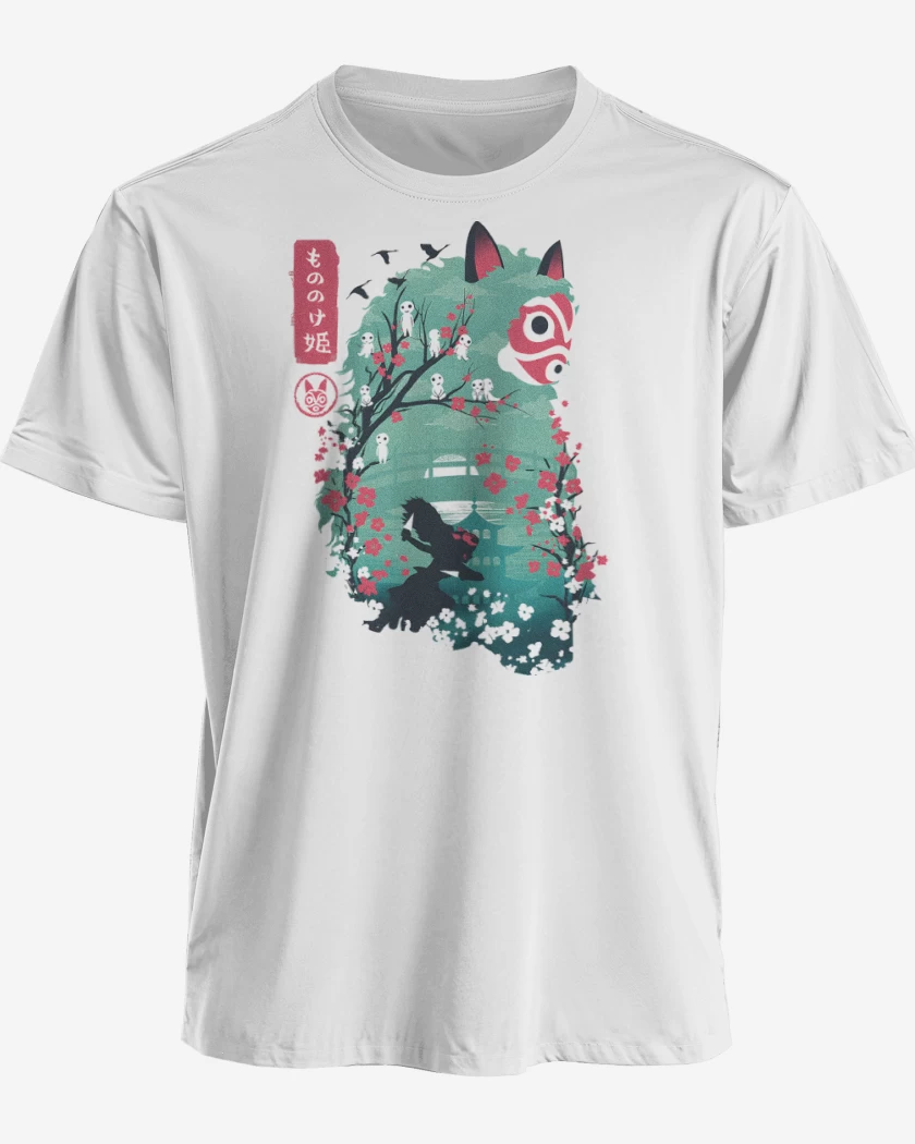 Polera premium Blanco de Princesa Guerrera