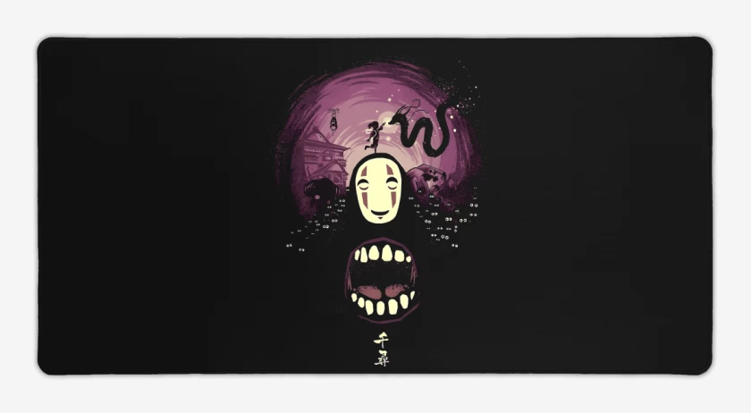 Mouse pad Gamer Negro de Sin Cara