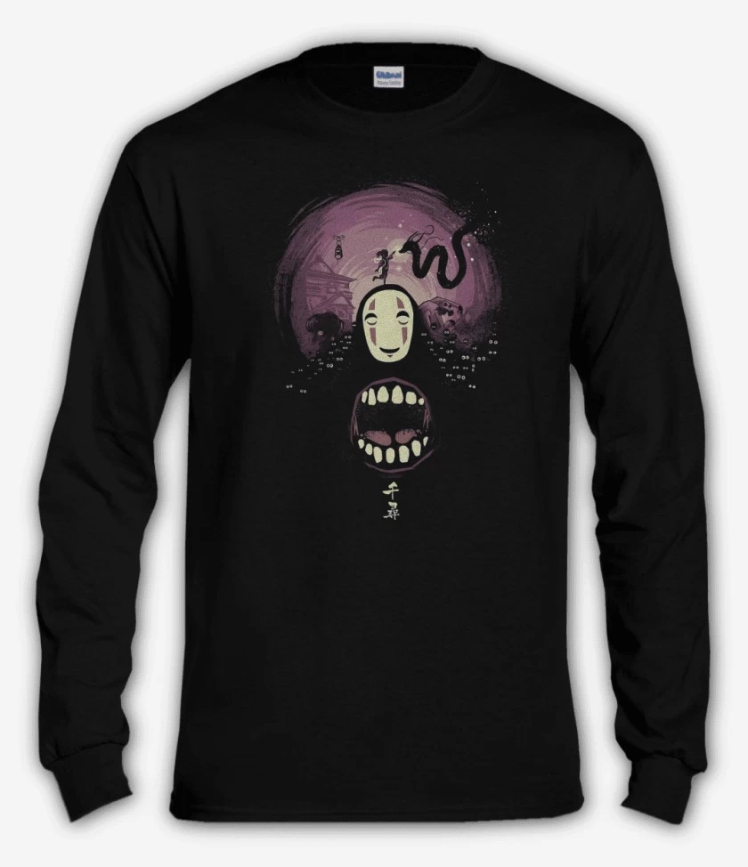 Polera manga larga Negro de Sin Cara