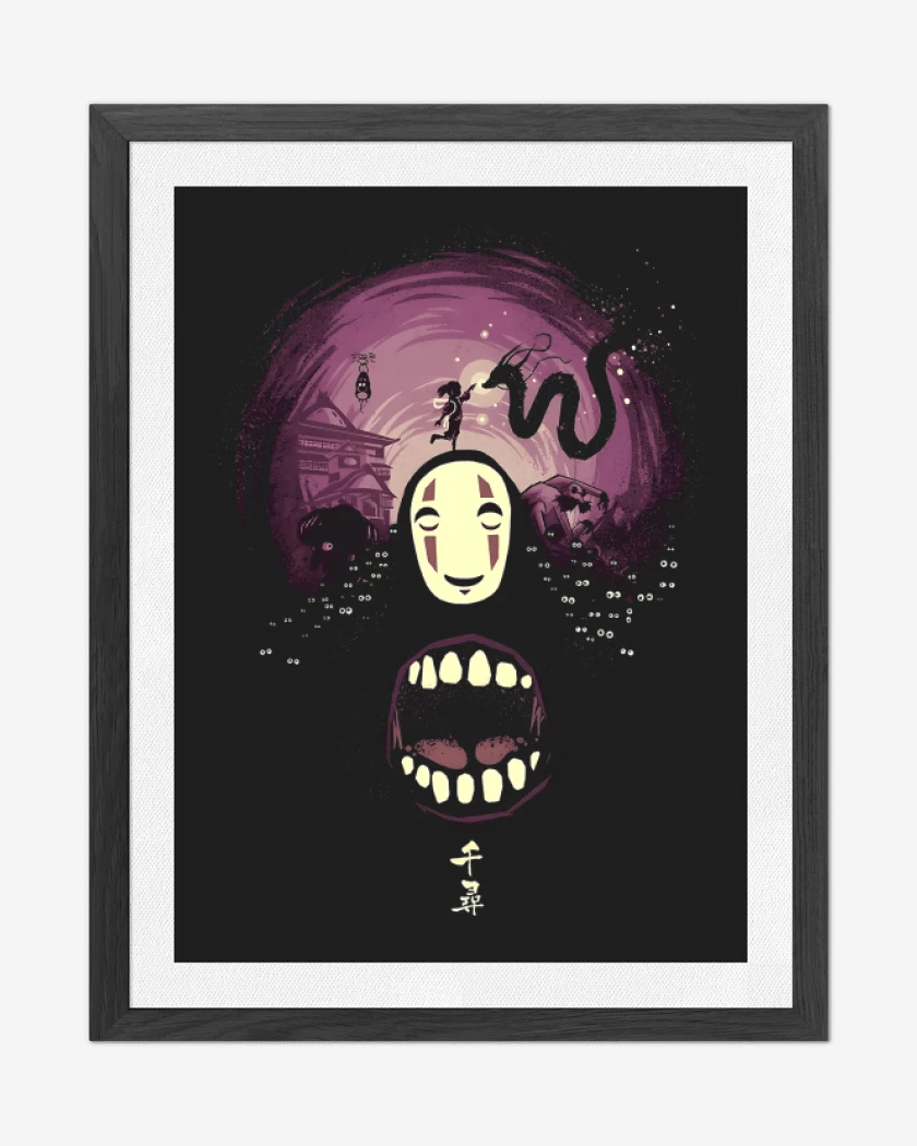 Cuadro decorativo Negro de Sin Cara