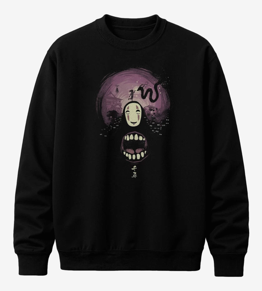 Poleron polo Negro de Sin Cara