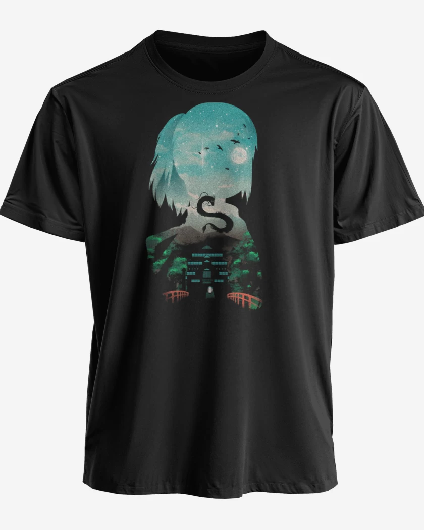 Polera premium Negro de Chihiro