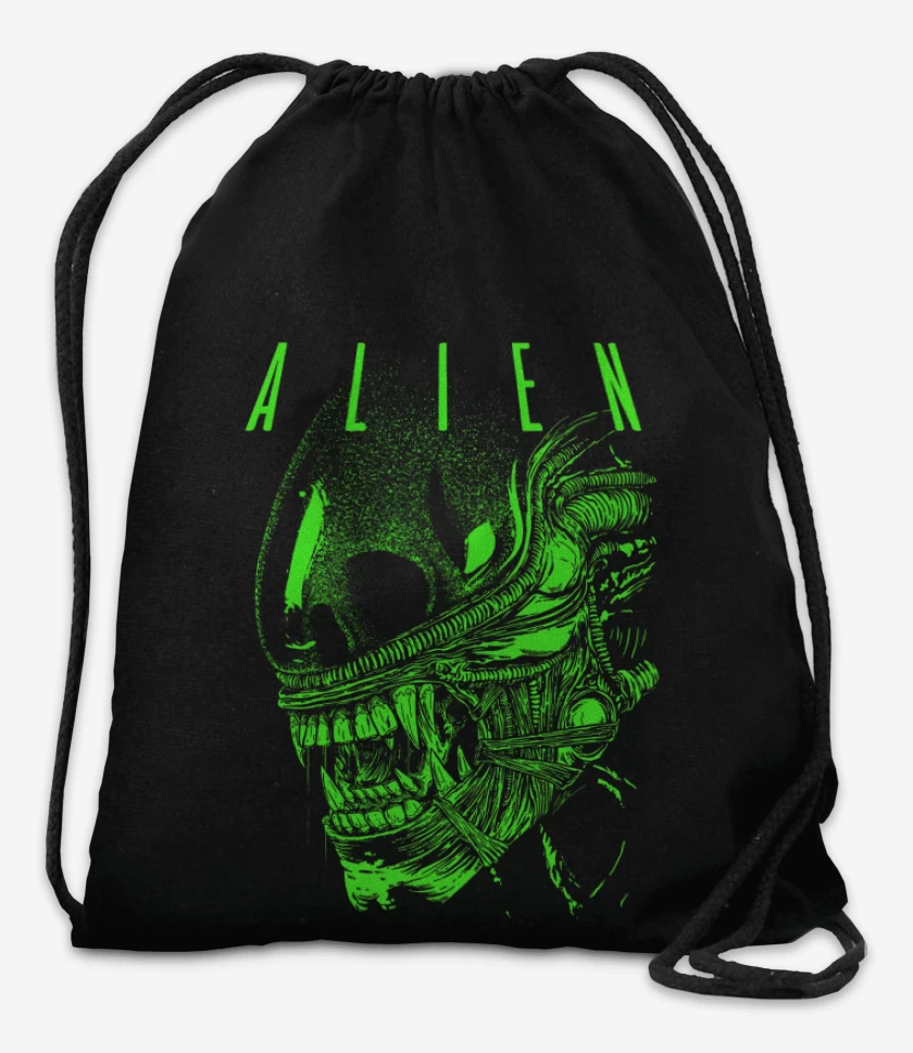 Mochila Negro de Alien 8