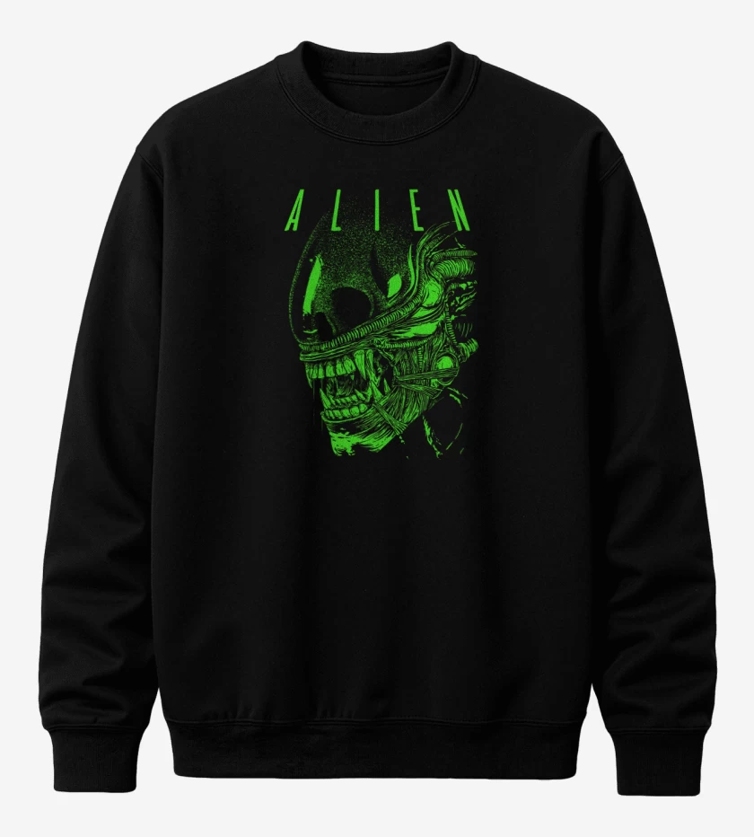 Poleron polo Negro de Alien 8