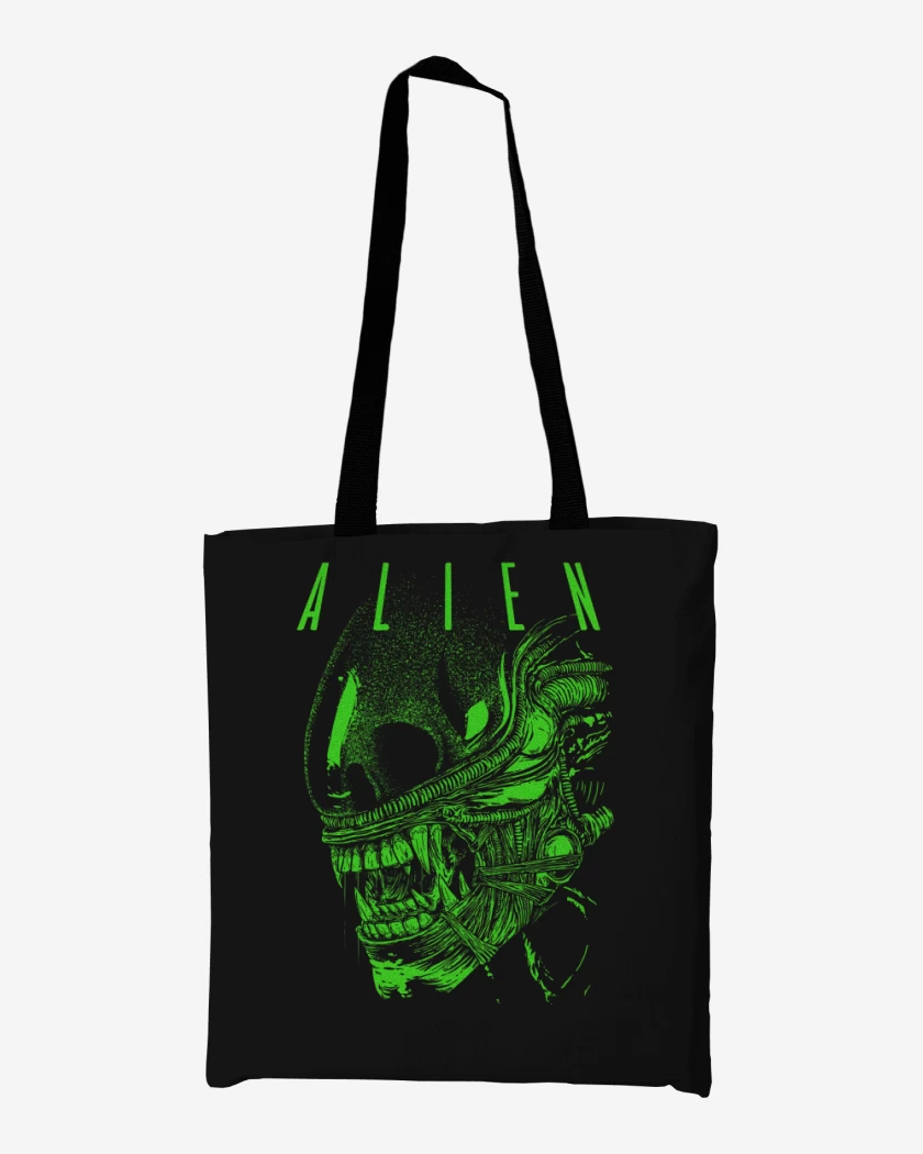 Totebag Negro de Alien 8