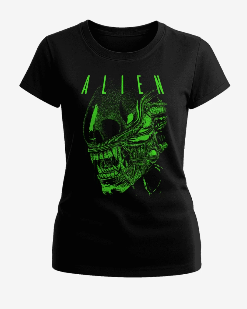 Polera de Mujer Negro de Alien 8