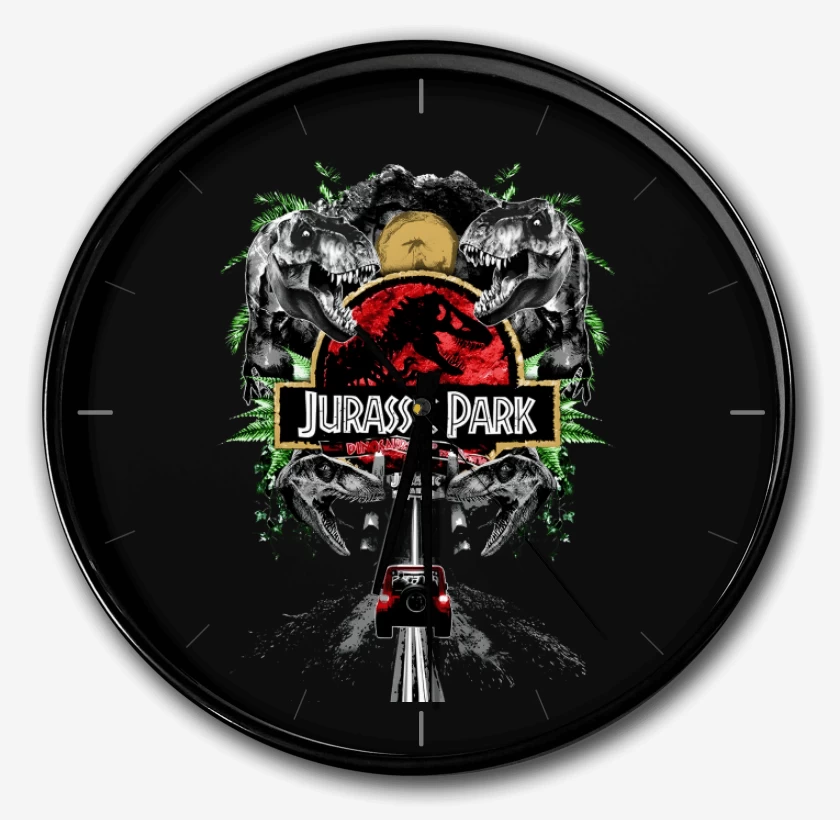 Reloj Bienvenidos a Jurassic Park
