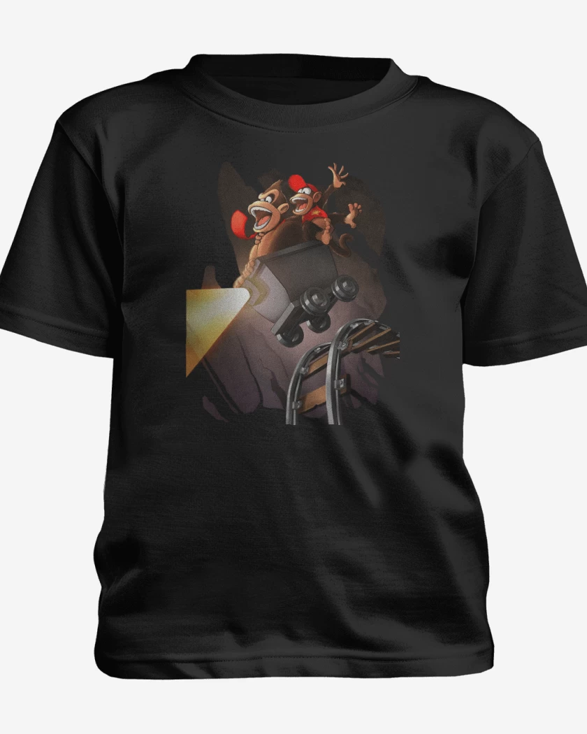Polera de niño Negro de Estragos en la mina