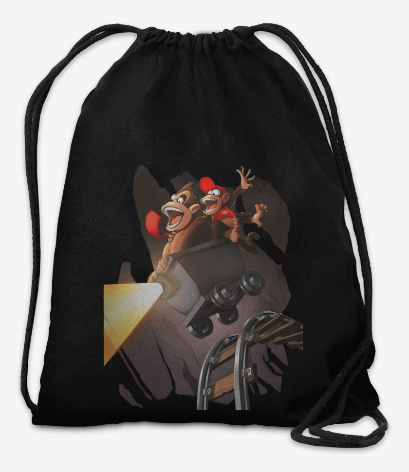 Mochila Negro de Estragos en la mina