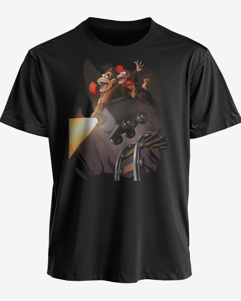 Polera premium Negro de Estragos en la mina