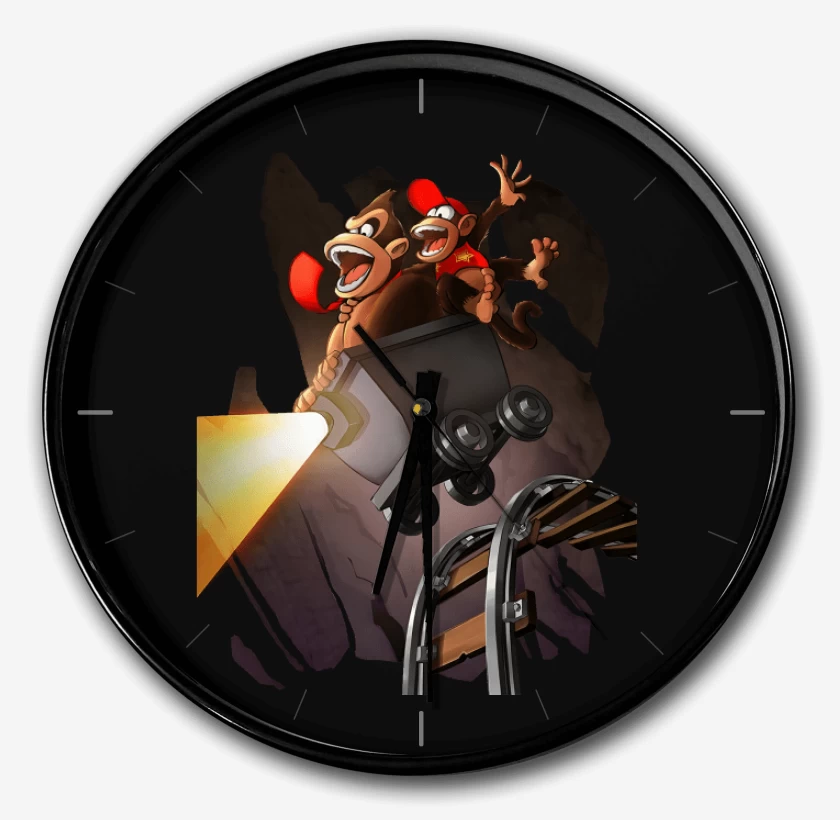 Reloj Negro de Estragos en la mina