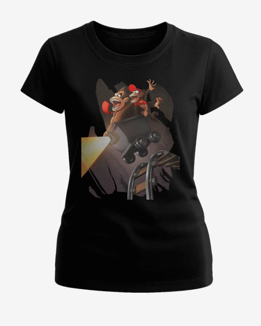 Polera de Mujer Negro de Estragos en la mina