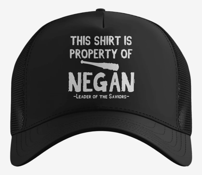 Gorro This shirt is property of negan