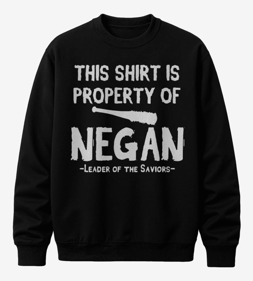 Poleron polo This shirt is property of negan