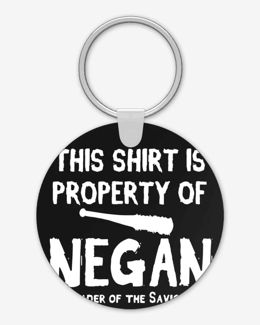 Llavero This shirt is property of negan