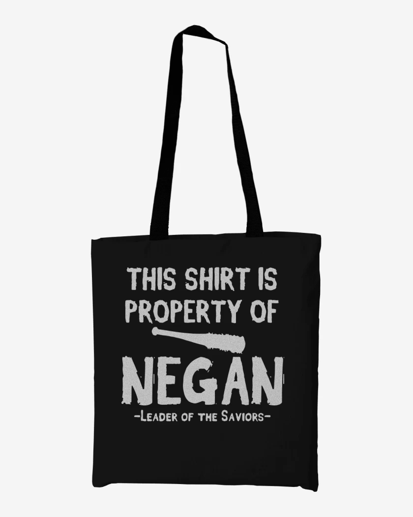 Totebag This shirt is property of negan