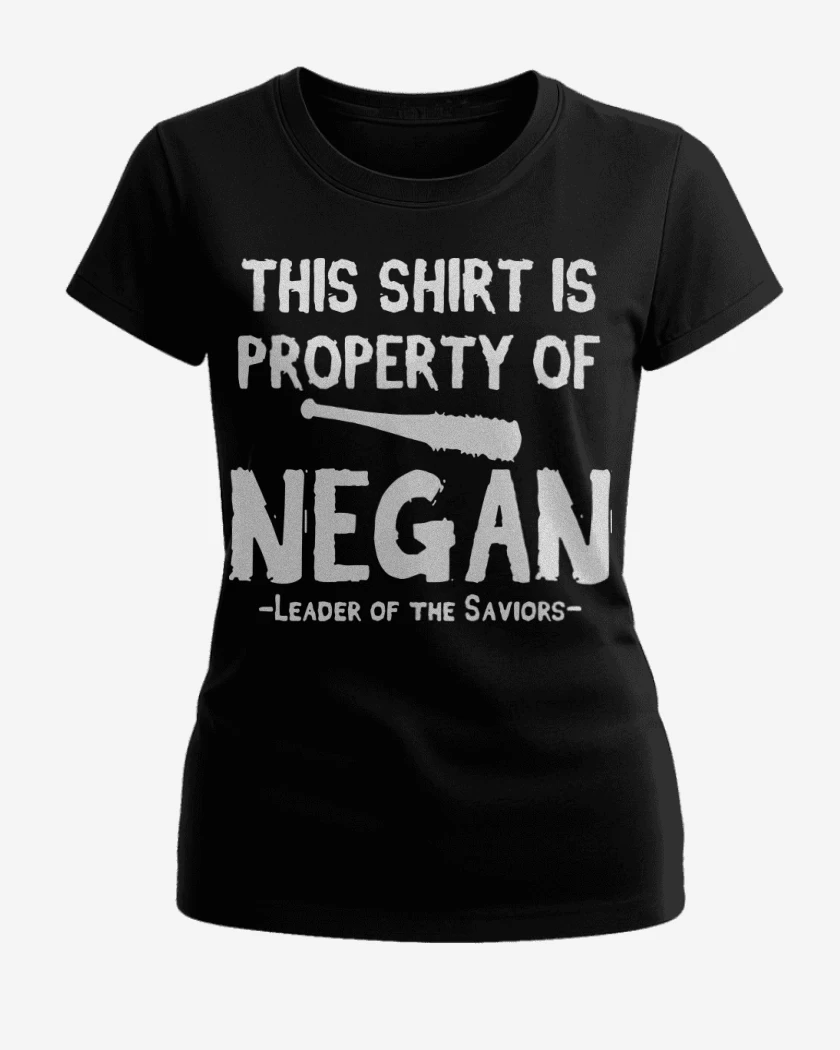Polera de Mujer This shirt is property of negan