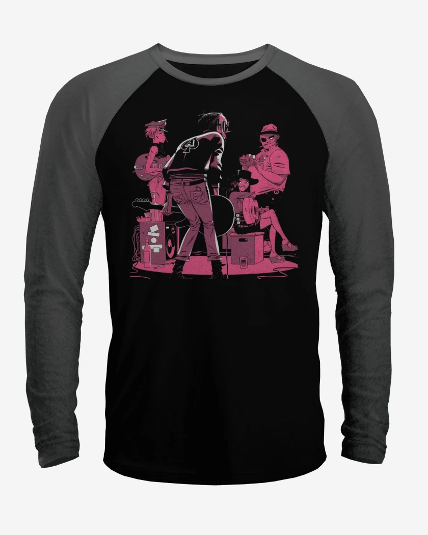 Polera Raglan Gorillaz 2022
