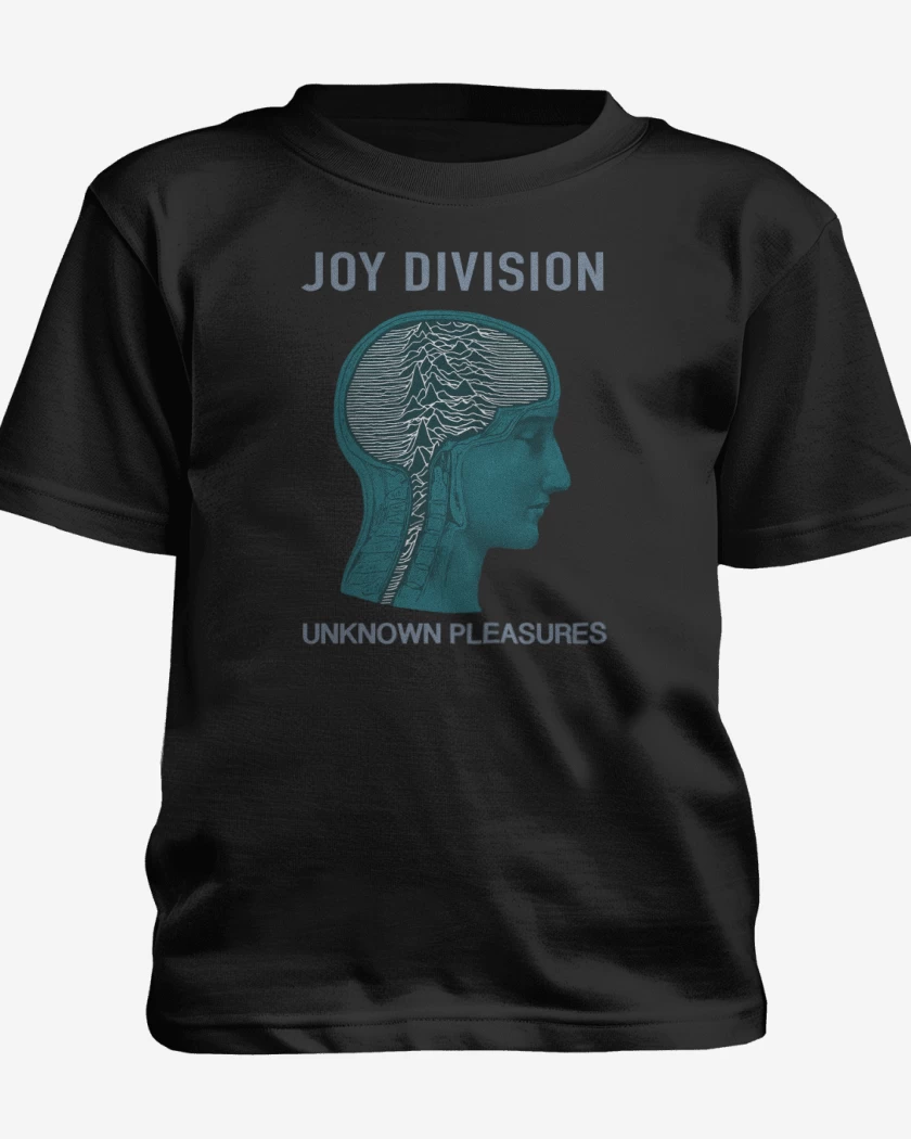 Polera de niño Blanco de Joy Division unknown pleasures