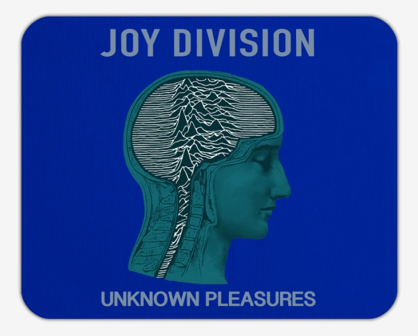 Mousepad Joy Division unknown pleasures