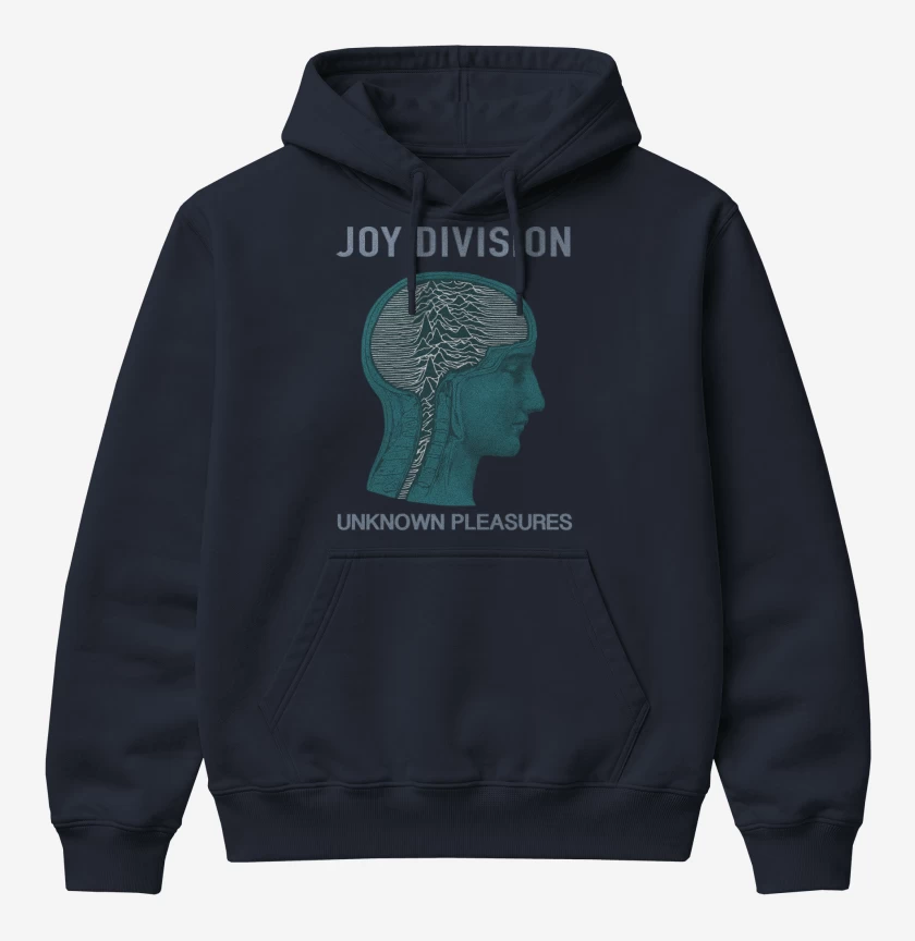 Poleron Canguro básico Joy Division unknown pleasures