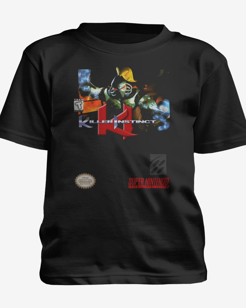 Polera de niño Negro de Killer Instinct