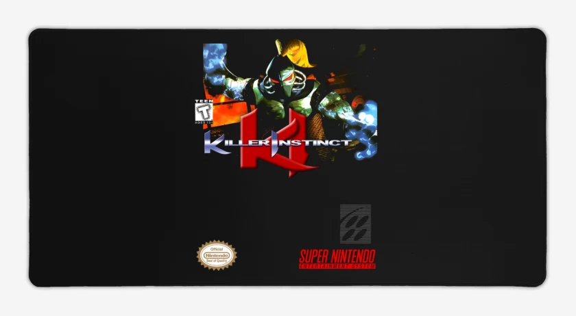 Mouse pad Gamer Negro de Killer Instinct