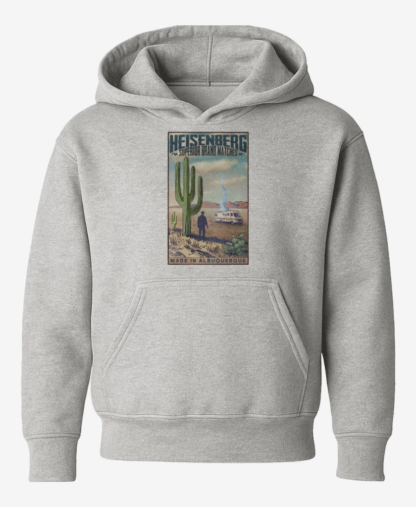 Poleron de niño Gris Melange de Made in Albuquerque