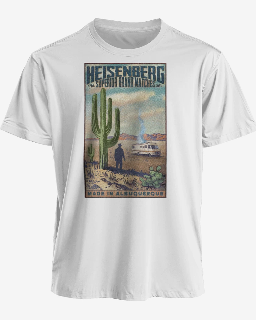 Polera premium Blanco de Made in Albuquerque