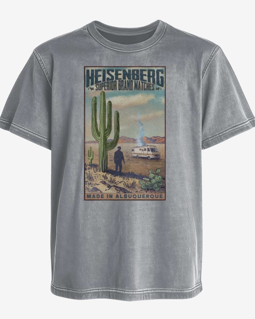 Polera desgastada Made in Albuquerque