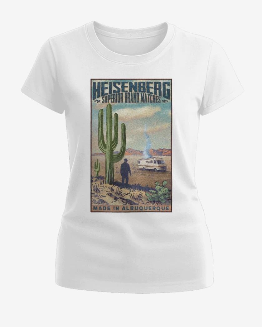 Polera de Mujer Blanco de Made in Albuquerque